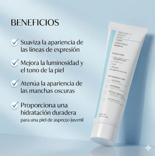 Crema Facial Rejuvenecedora Coreana